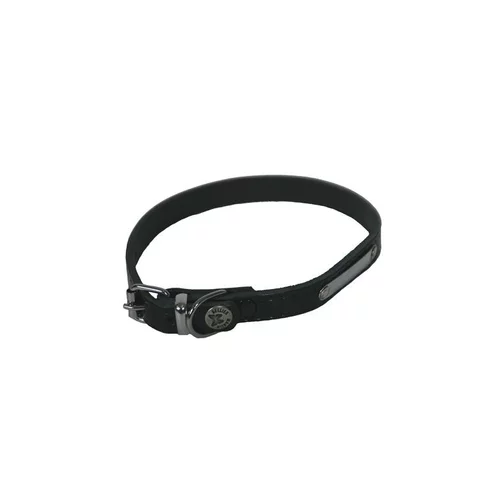 Déco extérieur：Collier riveté en cuir pour chien 1x30 cm
