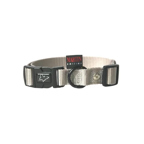 Sélection pour votre jardin：Collier chien réglable 22mm / 45-65cm gris
