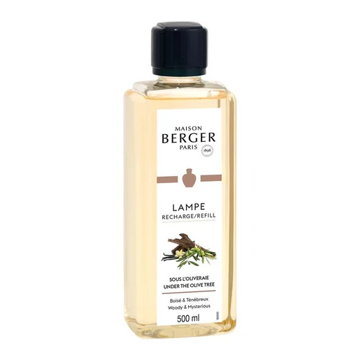 Vie au jardin：Parfum coloris transparent Sous l'Oliveraie Lampe Berger - 500 ml