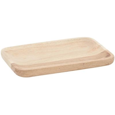Plateau en bois d'acacia (Lot de 4)