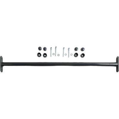 Barre gymnastique thermolaqué avec fixations (90 cm)