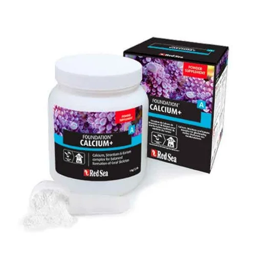 Univers végétal：Complément alimentaire Calcium+ pour aquarium, RED SEA, modèle Reef Foundation A - 1kg