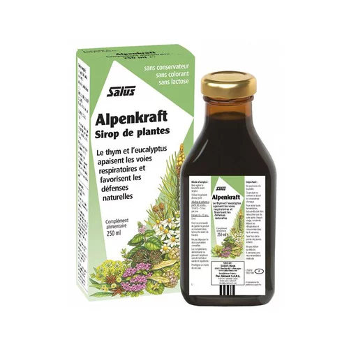 Pour mieux équiper votre jardin：Sirop de plantes Salus Alpenkraft - 250 ml