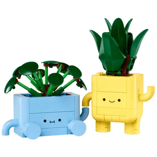 Moderne extérieur：Petites plantes souriantes LEGO® Botanical Collection 9 ans et plus - 438 pièces