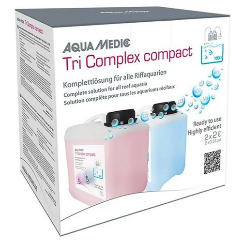Pour un jardin bien équipé:Complexe de traitement d'eau Tri Complex, AQUA MEDIC - 2 x 2L