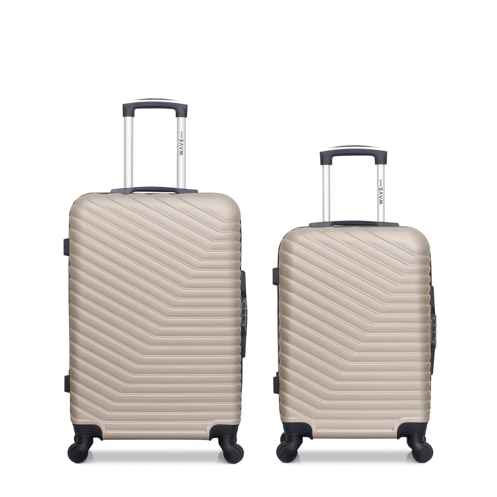WAVE PARIS Wave paris - lot de 2 - valise weekend et valise cabine lena