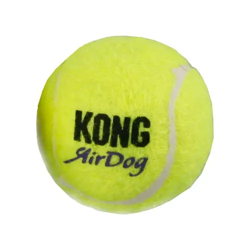 Un atout pour le jardin:Kong Air Squeaker Tennis Ball x 3
