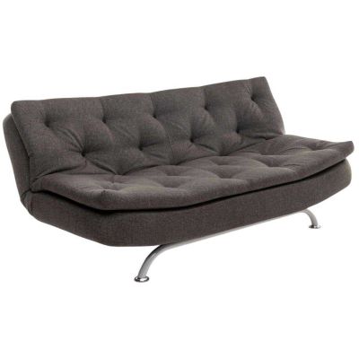 Canapé convertible 3 places Rivo (Gris foncé)