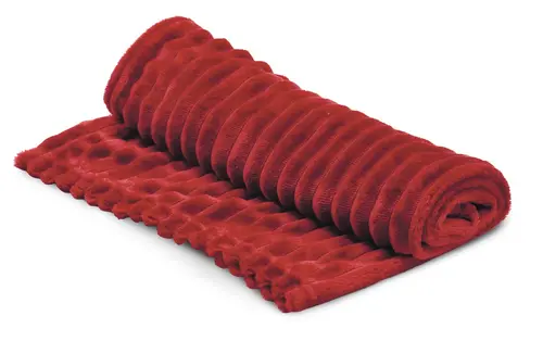 Moderne jardin:Plaid de Noël pour chien coloris rouge Bobby - 100 x 70 cm