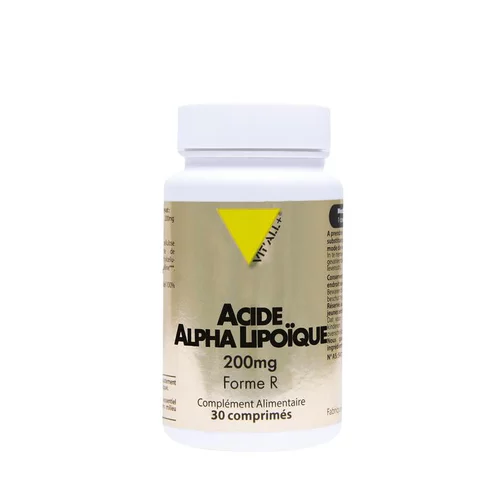 Essentiel jardin:Acide alpha lipoïque en boite de 200 mg