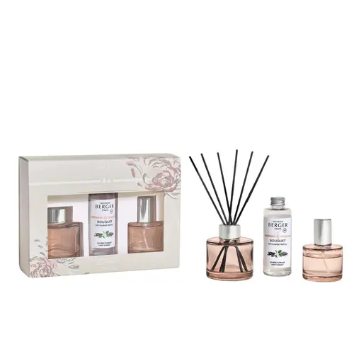Au quotidien：Duo mini spray Ophélia senteur lumière florale Maison Berger Paris - 90 x 50 ml