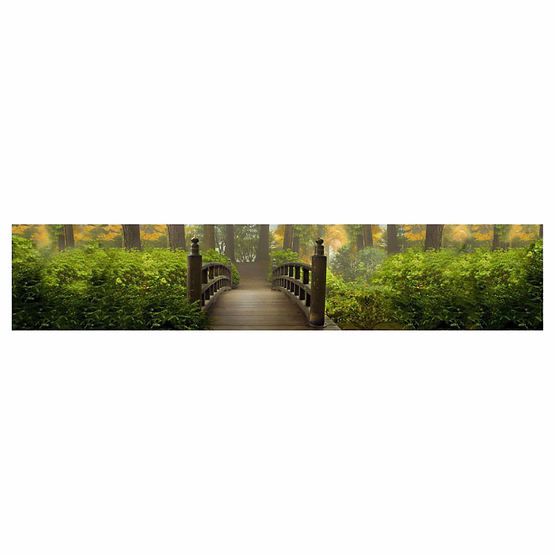 Brise vue nature JARDIN ZEN – H.1 x L.5 m, 100% occultant, Made in France par Scenolia + kit de fixation offert