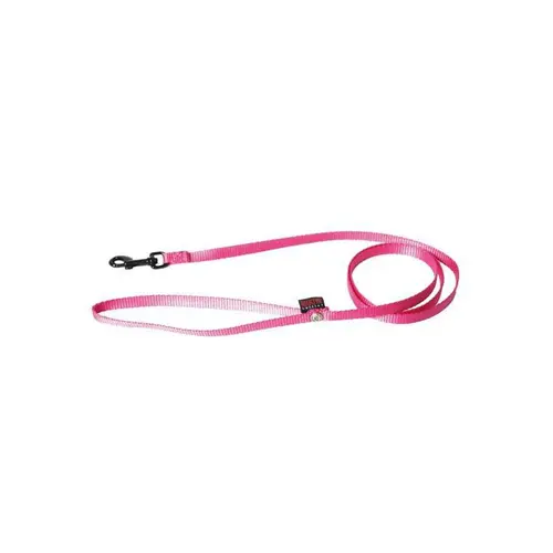 Style extérieur：Laisse chien nylon 10mm / 120cm rose