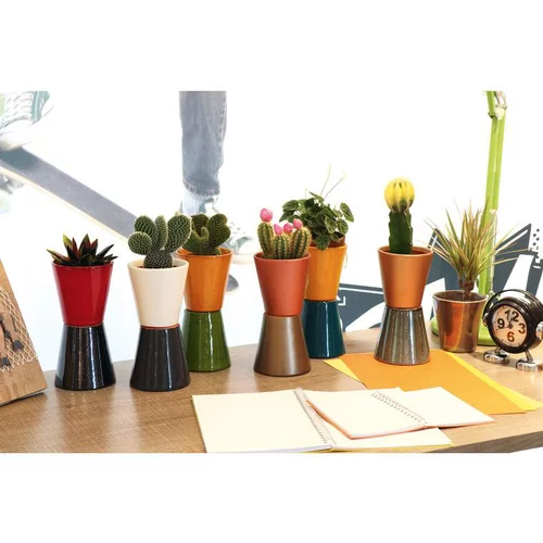 Extérieur loisirs：Pot Iliade Ø 10 x H 10 cm