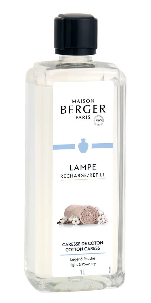 Une touche pratique au jardin：Parfum pour lampe Berger Caresse de coton - 1000 ml