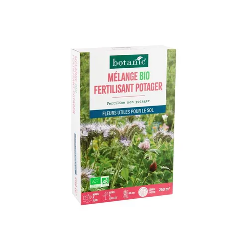 Un atout pour le jardin:Mélange de graines fertilisant pour potager bio botanic® - graines à semer (250 m²)