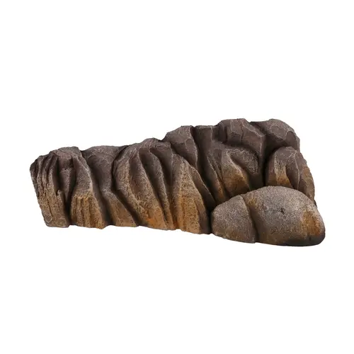 Idéal pour vos extérieurs:Décoration pour aquarium coloris marron rocher des Seychelles Europet - Taille M 29,8 x 14,8 x 10,5 cm