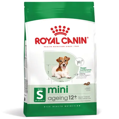 Pratique dehors：Croquettes pour chien senior de petite taille Royal Canin Mini Ageing 12+ - 3,5 kg