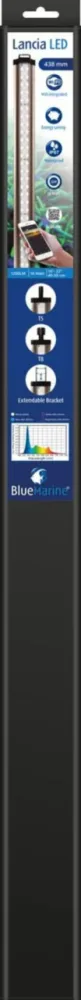Style extérieur：Rampe d’éclairage à LED wifi 16 W Blue Marine Lancia – 438 mm