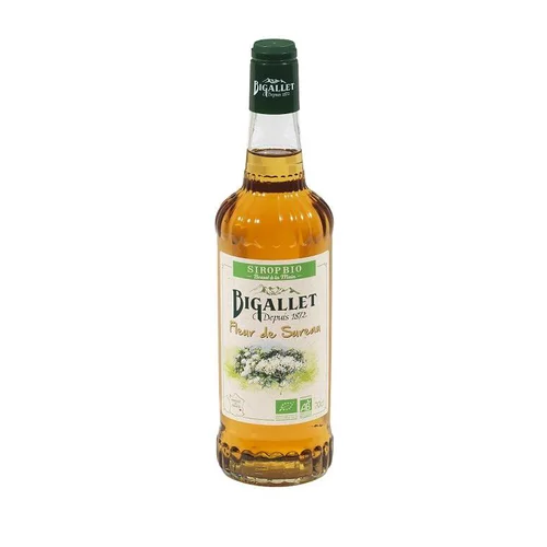 Nature pour le jardin：Sirop de fleur de sureau bio - 70 cl