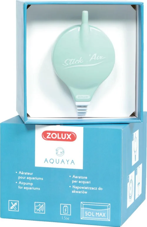Jardin & équipement：Pompe à air pour aquarium coloris vert Zolux Stickair Ekaï
