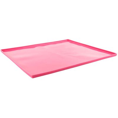 Plaque à génoise en polypropylène 41x35 cm (Rose)