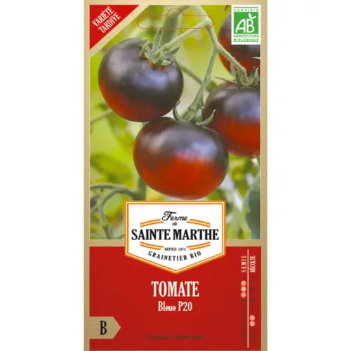 Jardin inspiration:Sachet de graines de tomate bleue - 50 graines