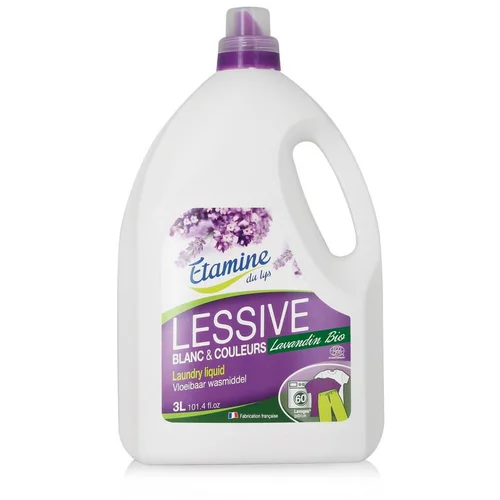 Malin au jardin：Lessive liquide 3 L ETAMINE DU LYS
