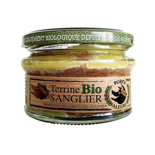 Style nature：Terrine sanglier Corse 125g