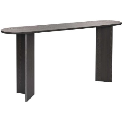 Console moderne en aggloméré Sira (Noir)