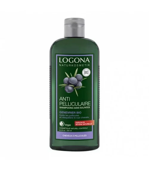 Une touche extérieure:Shampoing équilibrant bio en flacon de 250 ml