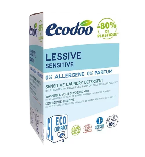 Extérieur accessoire：Lessive sensitive Ecodoo - 5 L