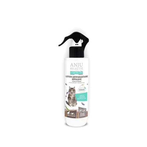 Adapté à vos extérieurs：Lotion insectifuge pour chat 250 ml