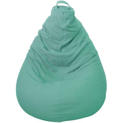 Poire en coton Lana 75 x 110 cm (Bleu Aqua)