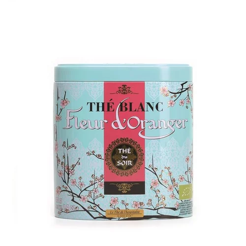 Pratique pour l’extérieur:Thé blanc fleur d'oranger bio Terre d’Oc - 40 g