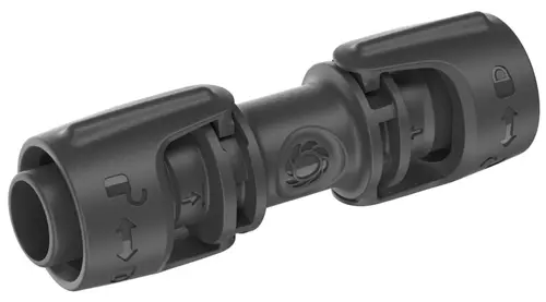 Sélection pour vos extérieurs:Jonction droite 1/2 Quick & Easy coloris noir boîte de 5 Gardena - 13 mm