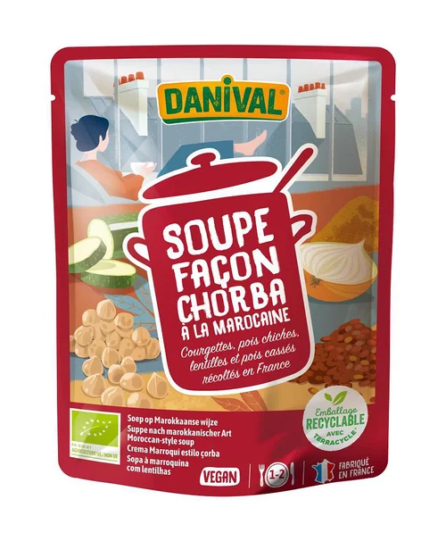Jardin moderne:Soupe marocaine façon chorba bio Danival – 50 cl