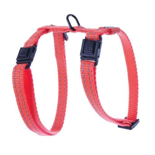 Pour vos moments en extérieur:Harnais pour chien réglable orange Martin Sellier Flash - 35/50 cm