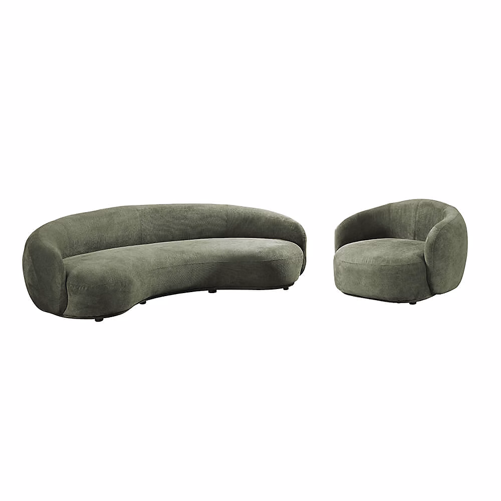 Ensemble de salon CASARA – Vert foncé