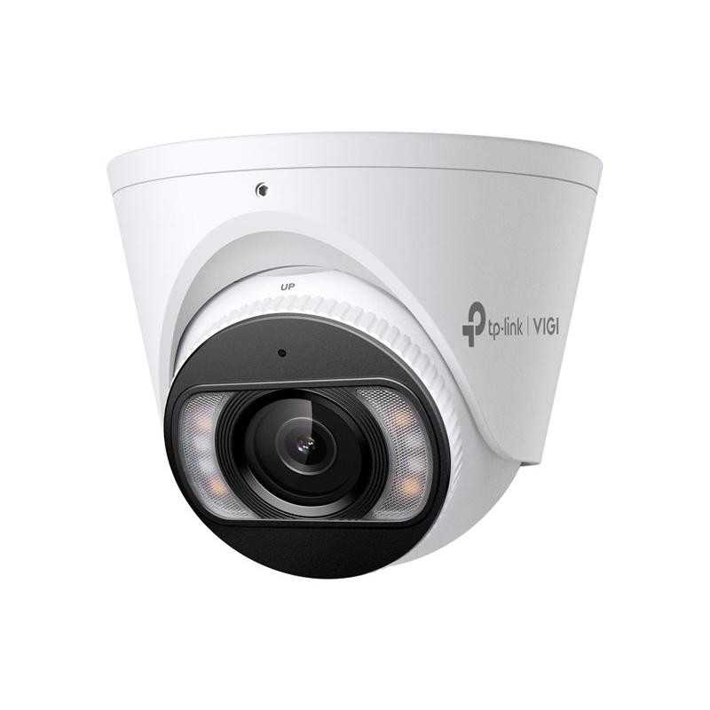 TP‑LINK InSight S485 — Caméra IP extérieure tourelle 8MP (4K) PoE/12V, blanche