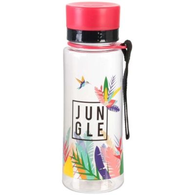 Bouteille de transport en plastique Exotique 55 cl (Rouge)