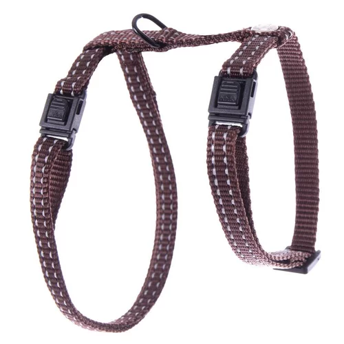 Jardin et équipement：Harnais Flash pour chat coloris marron
