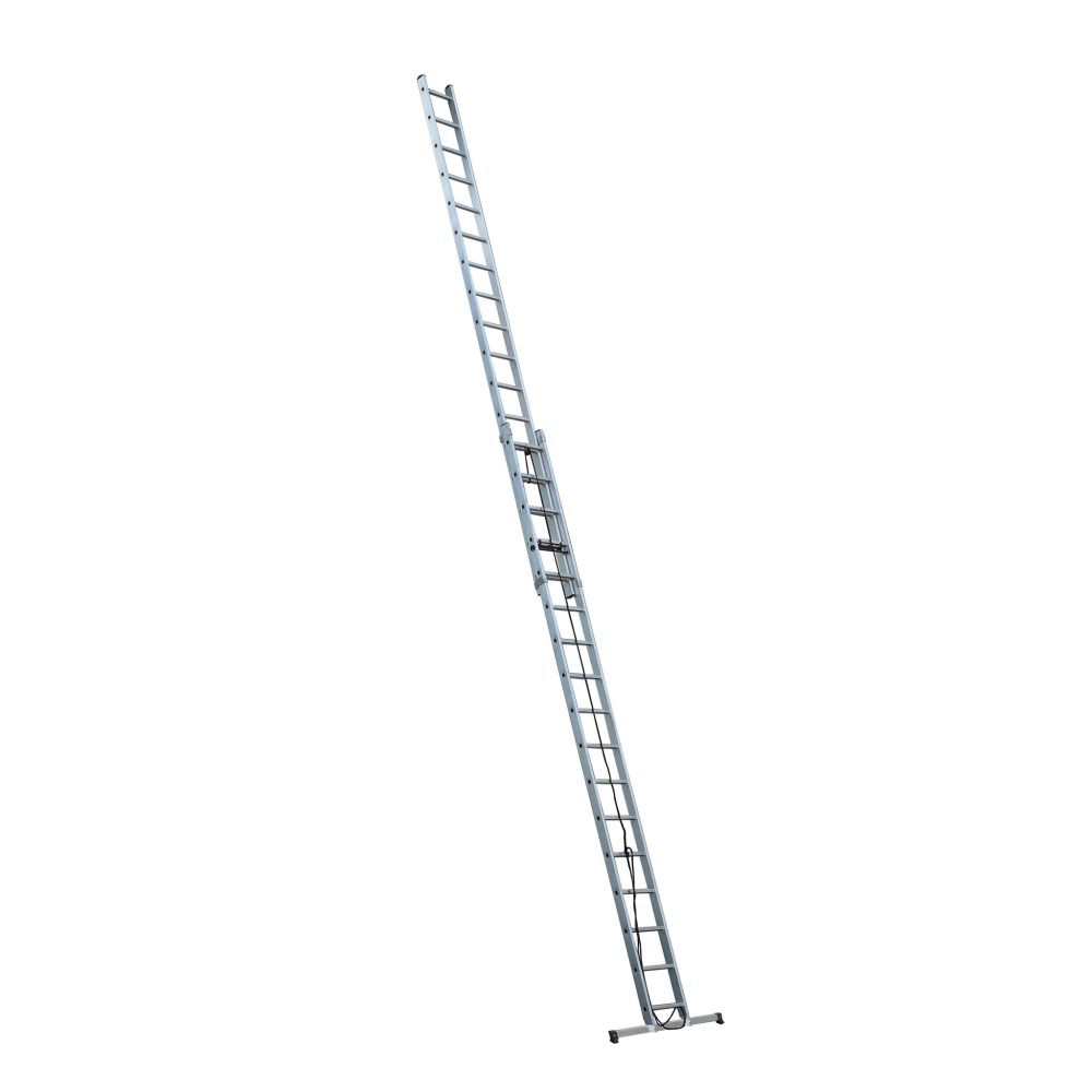 ESCALUX Echelle coulissante à corde 2x17 échelons - 8m30