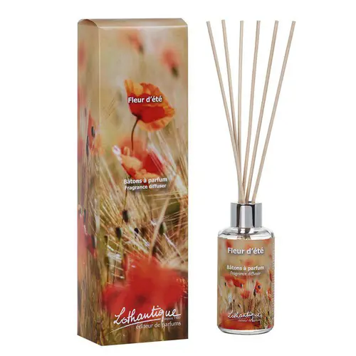 Conçu pour le jardin：Bâtons à parfum senteur fleur d'été Lothantique - 100 ml