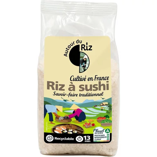 Pour donner du style à l’extérieur:Riz à sushi bio La compagnie du riz - 400 g
