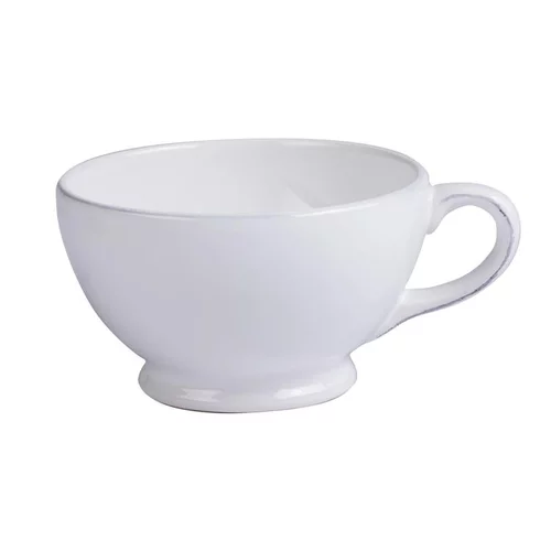 Pour votre espace vert：Bol en grès coloris blanc Jumbo – Ø 14,5 cm