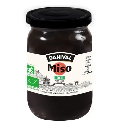 Pour la vie au jardin：Miso riz 200 g DANIVAL