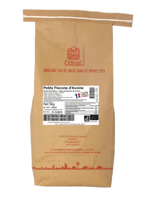Jardin tout terrain:Petits flocons d'avoine bio - Prix au kilo