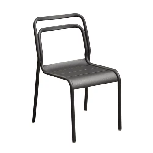 Jardin loisirs:Chaise Oro grise en aluminium 51 x 58 x 82 cm