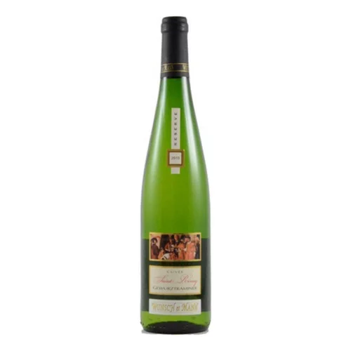 Pour organiser vos extérieurs：Vin blanc Gewurztraminer Saint Remy bio - 75 cl